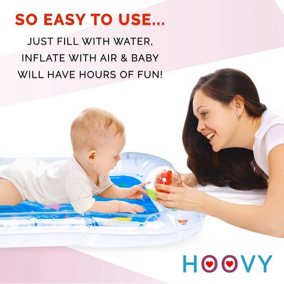 New Hoovy Inflatable Tummy Time Water
Play Mat - Picture 5 of 9